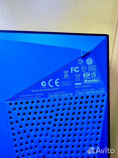 Внешний жесткий диск 4 тб Seagate Backup Plus