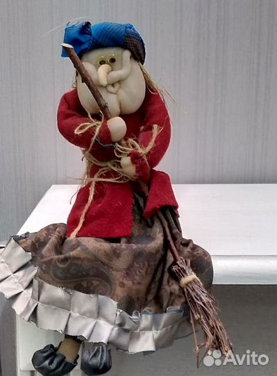 Интерьерная кукла. Баба Яга