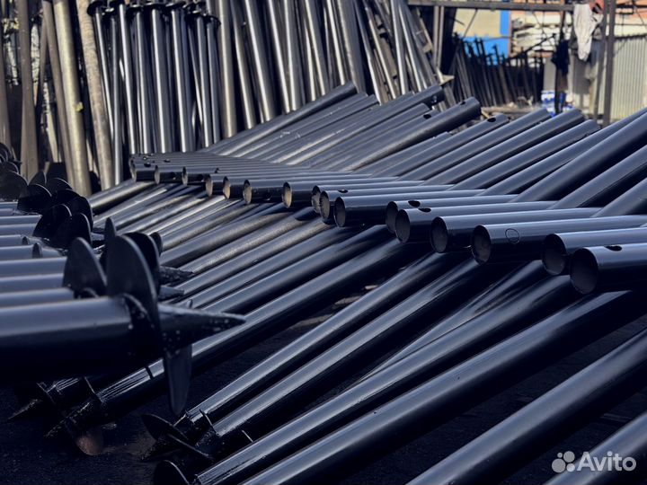 Винтовые сваи под ключ