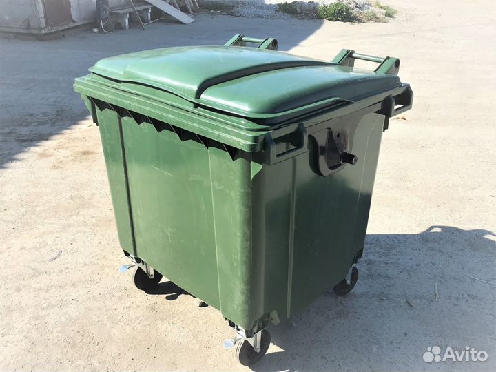 Мусорные Контейнеры 1100л Тбо, Тко, Рсо, Доставка