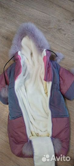 Зимний комбинезон-конверт