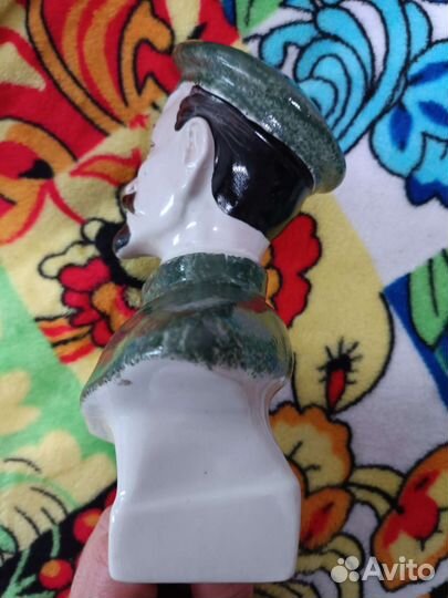 Редкий бюст Ф.Э.Дзержинского из фарфора