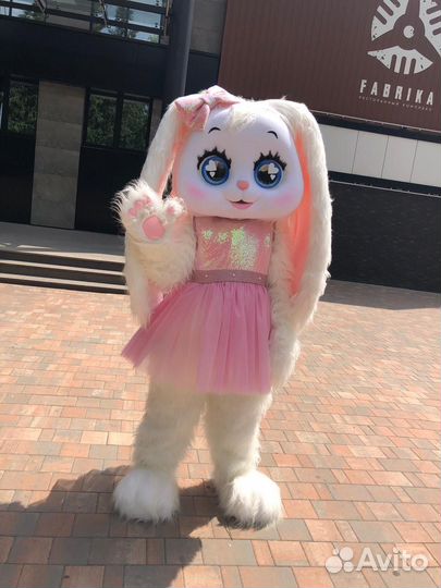 Ростовая кукла зайка поздравление