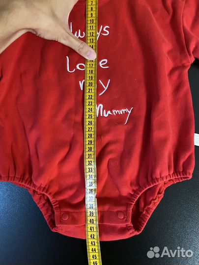 Модная толстовка-боди для девочки 80-86