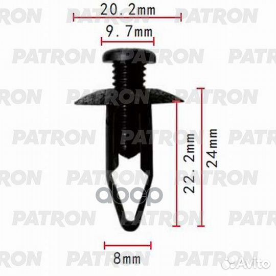 Клипса honda/lexus/mitsubishi применяемость: уп
