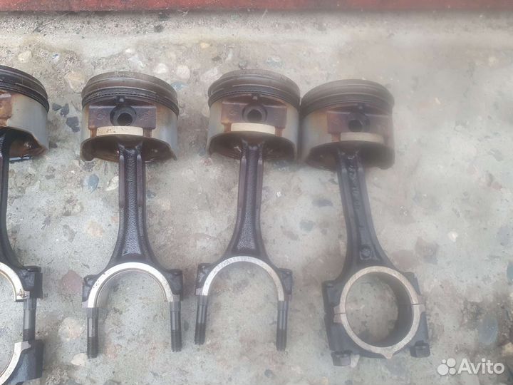 Поршень шатун для хундай двигателя G4EA