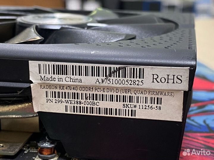 Видеокарта Sapphire AMD Radeon RX 470 4Gb DVI