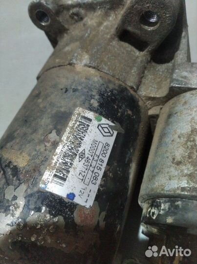 Стартер Renault Sandero хетчбек 1.4 2013