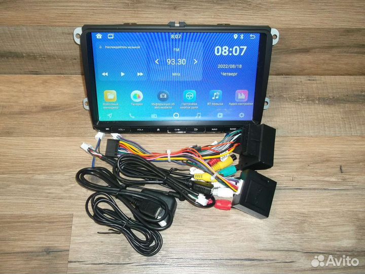 Магнитола Volkswagen Golf 6 Android GPS WiFi