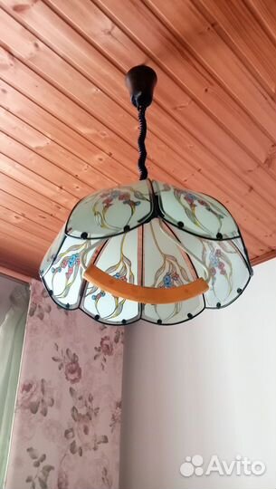 Люстра потолочная бу