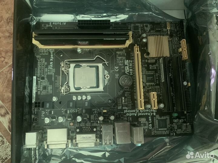 Материнская плата asus h81m2