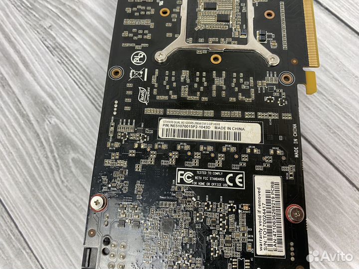 Видеокарта Gtx Palit GeForce GTX 1070 dual