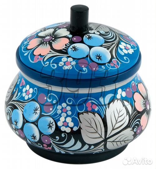 Шкатулка роспись по серебру №10 (23712)