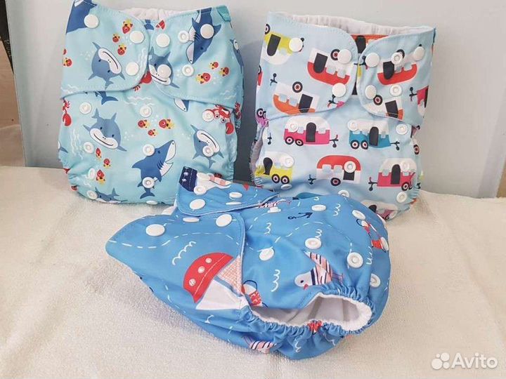 Подгузники Happyflute многоразовые