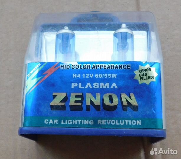 Лампа автомобильная h4 Zenon Plasm