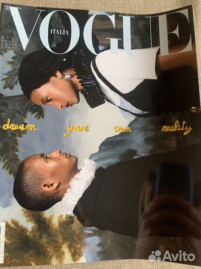 Журнал vogue 2019 г. Октябрь Италия