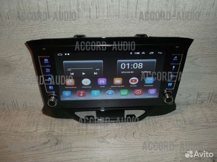 Магнитола LADA Xray Android физические кнопки