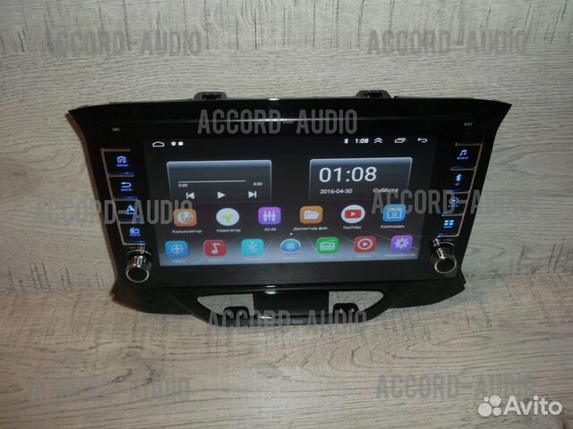 Магнитола LADA Xray Android физические кнопки