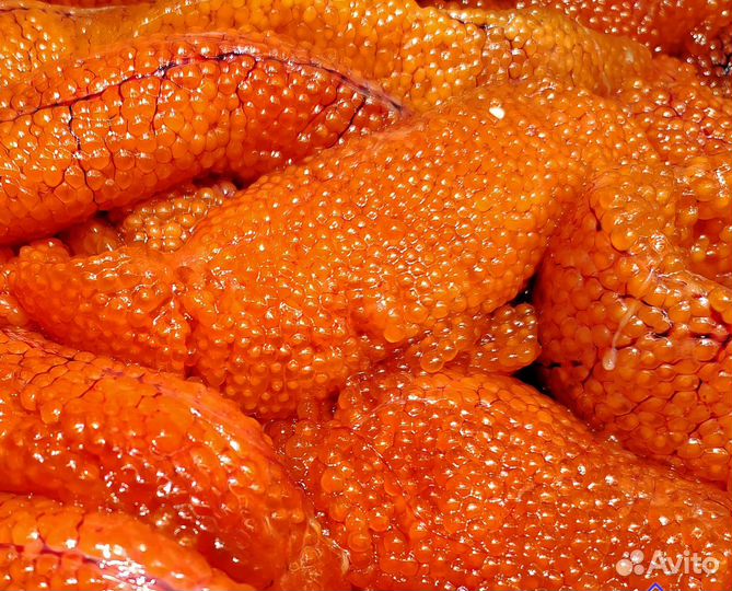 Красная икра (форелевая), в ястыках