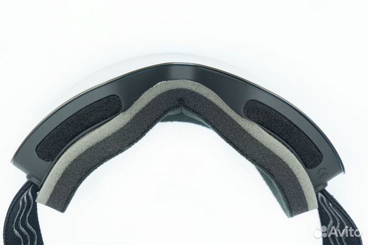 Маска Snowy aura Black Polarized :pol blue S3+S0