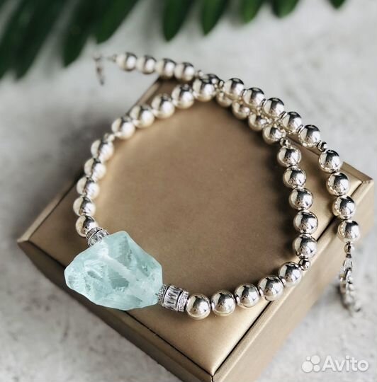 Чокер из гематита