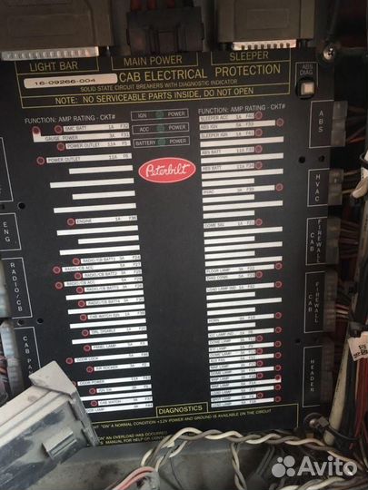 Электронный блок Peterbilt