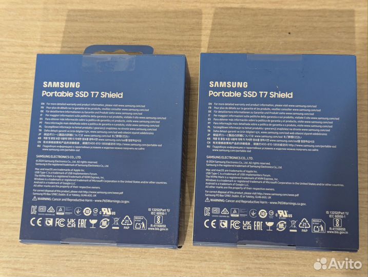 Samsung T7 shield 4tb New