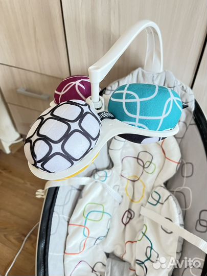Детские электронные качели для новорожденных 4moms