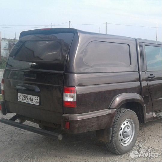 Кунг окрашенный на пикап УАЗ патриот