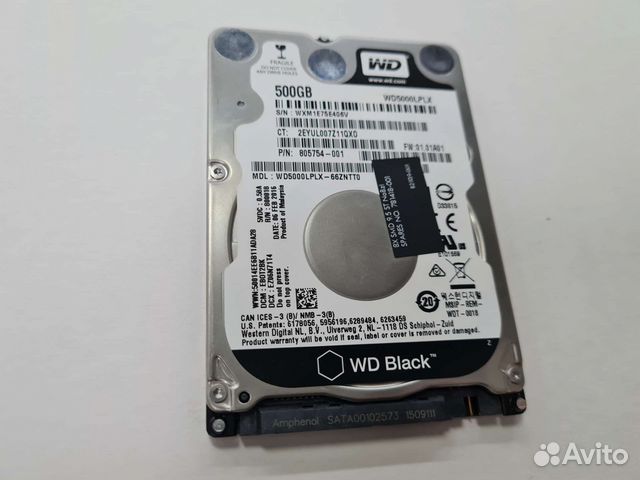 Жесткий диск для ноутбука 500gb купить в Санкт-Петербурге | Электроника ...