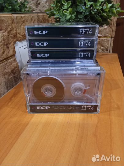 Кассеты ECP EF74 (пленка BASF), новые