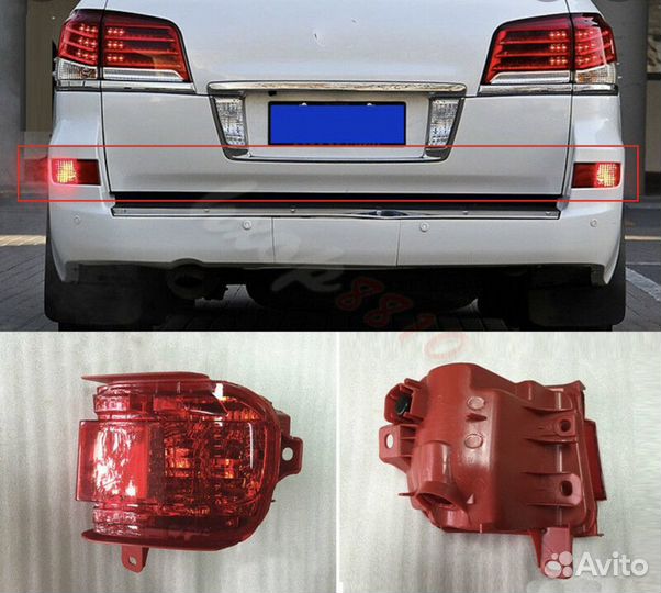 Задний бампер Lexus lx 570