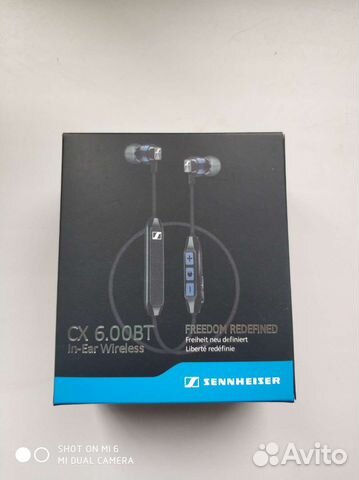 Наушники Sennheiser CX 6.00BT