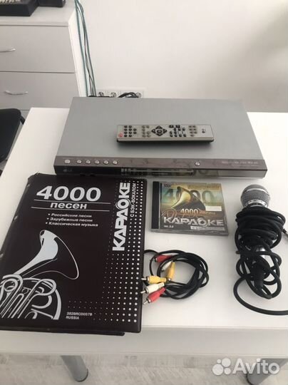 Dvd плеер с караоке LG