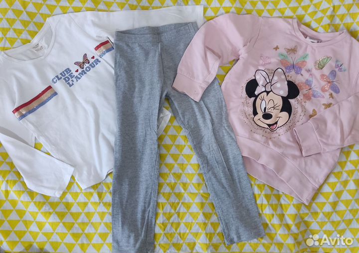 5 лет пакет: Zara Next HM,кофты, платье,джинсы