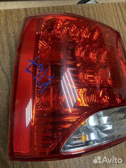 Фонарь левый наружный LED Kia Sorento 2 дорест