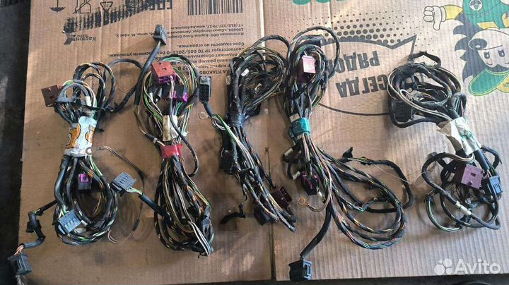 Проводка электрозеркал Audi 100c4 a6c4 4A0972235