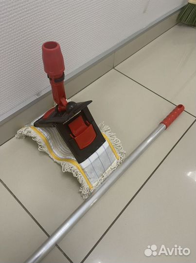 Швабра с мопом хлопок 40-11