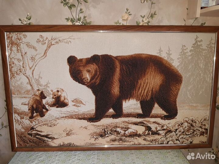 Картина гобелен в раме
