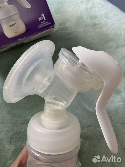 Молокоотсос avent ручной новый