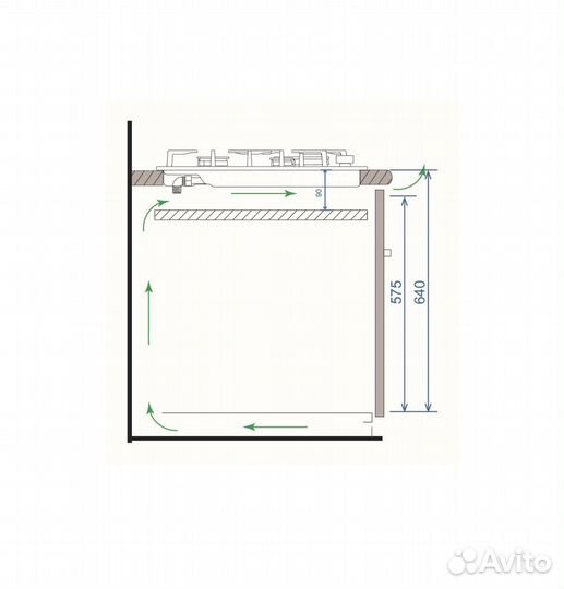 Газовая встаеваемая плита Haier hhx g64cwb