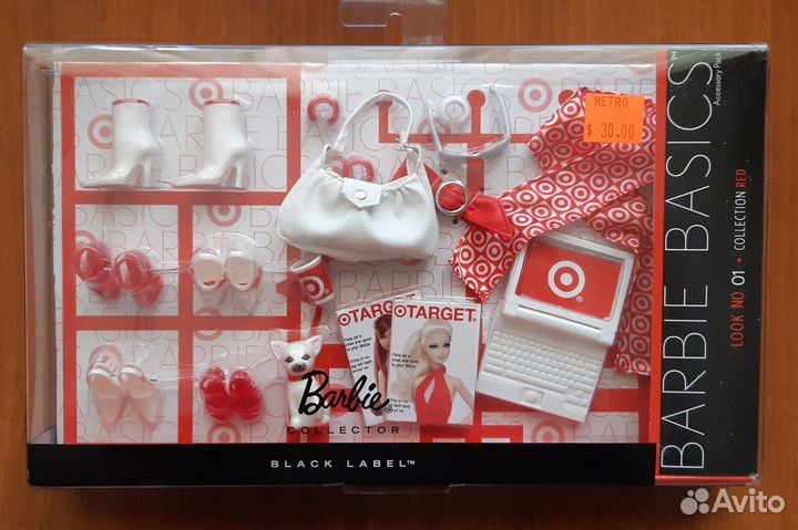 Набор обуви и аксессуаров для кукол Барби