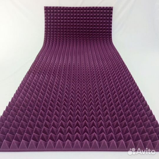 Акустический поролон пирамида Шумология Topp 50