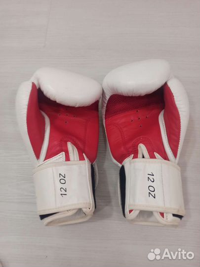 Боксерские перчатки 12 oz кожа