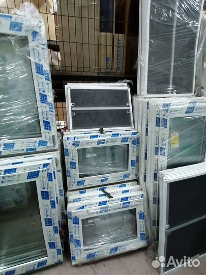 Окна пластиковые 1000х500 (в) мм