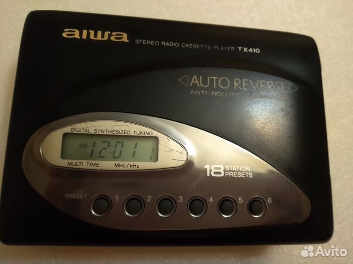 Кассетный радиоплеер Aiwa HS - TX 410