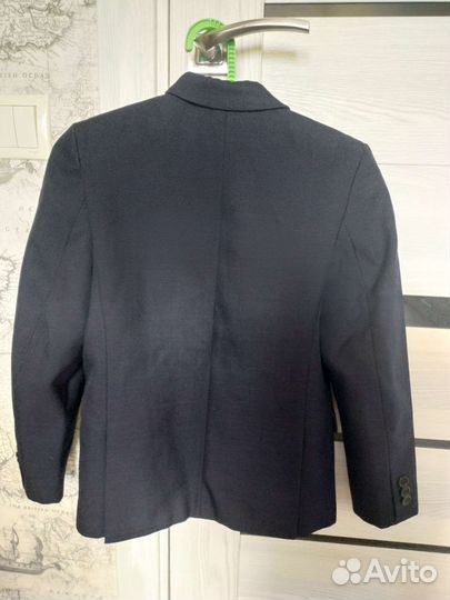 Школьный костюм для мальчика 134 синий