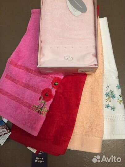 Махровые полотенца