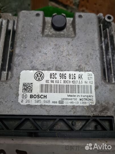 Эбу двс Skoda Octavia A5 1,4 TSI