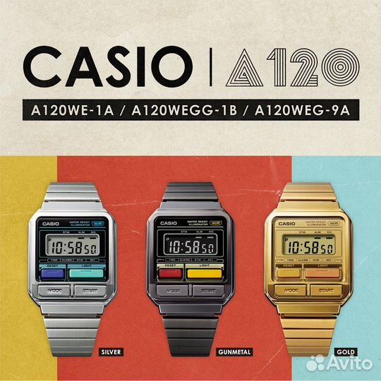 Наручные часы casio A-120WEG-9A новые